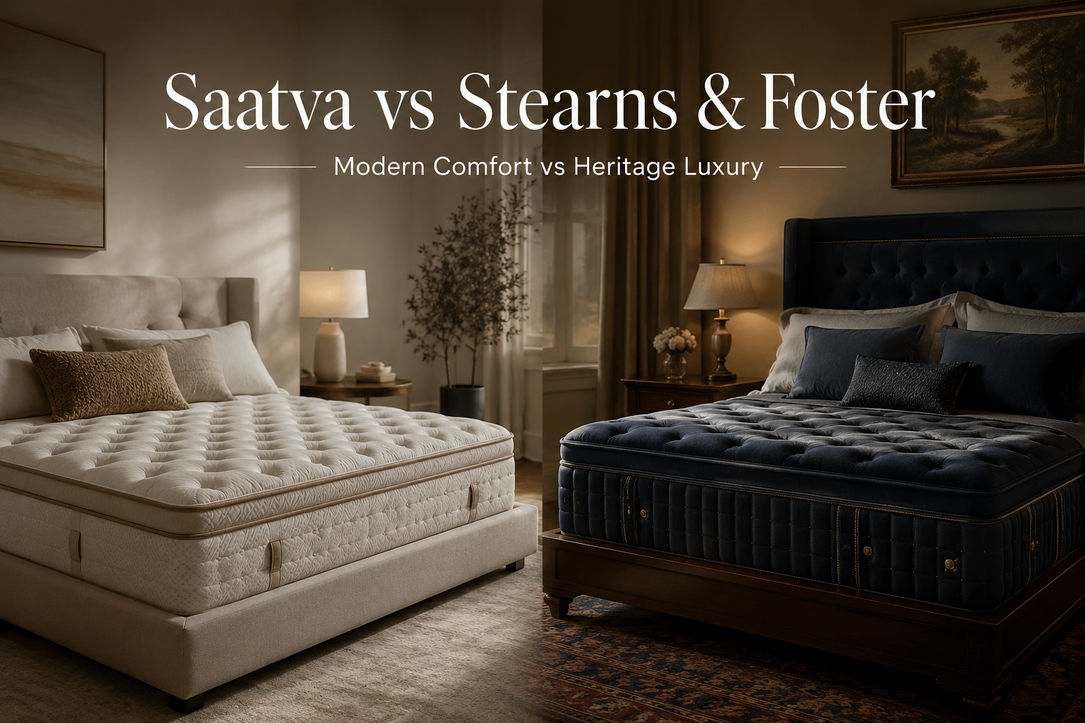 Saatva Classic vs Stearns and Foster — The Answer Is Clearer Than You Think